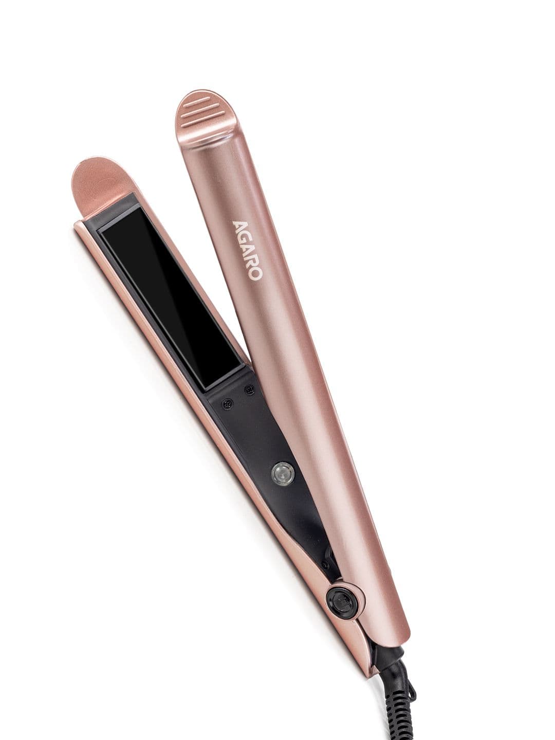 Agaro HS1927 Hair Straightener With Ceramic Coated Floating Plates - Rose Gold - view 1