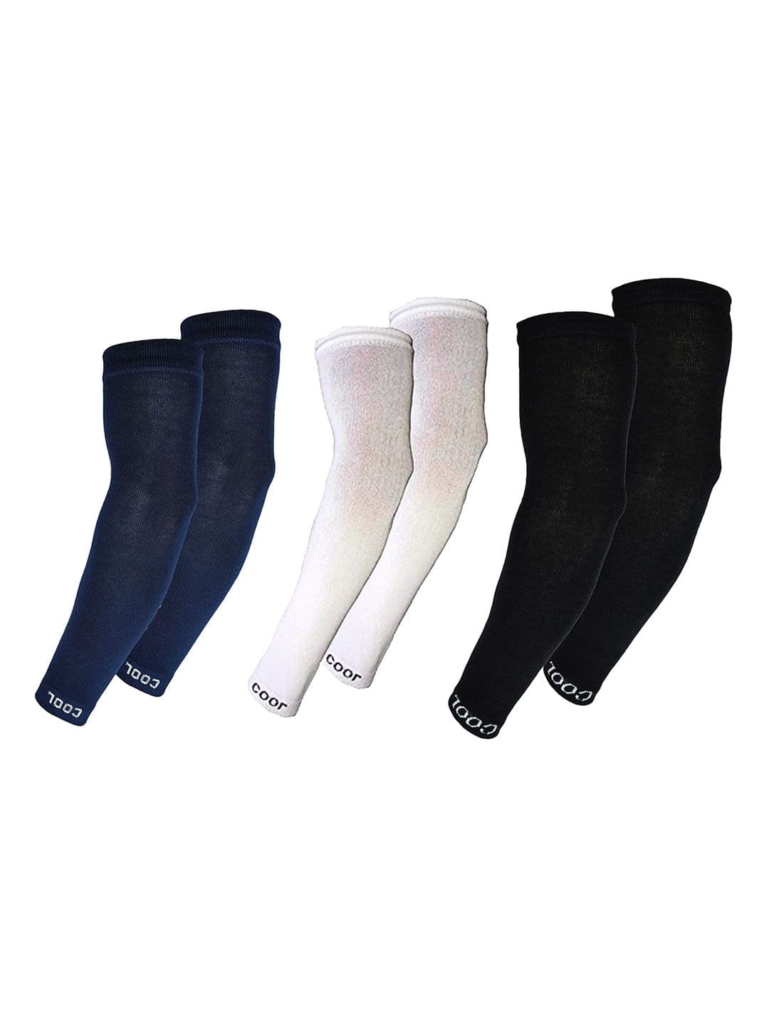 Aadikart Pack Of 3 Sports Lightweight Arm Sleeves Gloves - view 1
