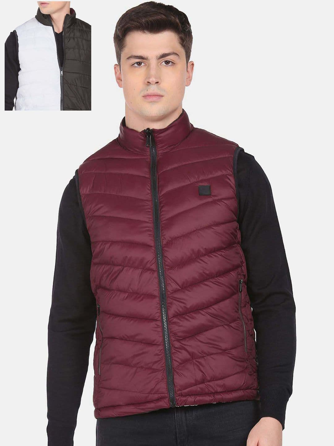 Arrow Sport Men Colourblocked Bomber Jacket - view 1