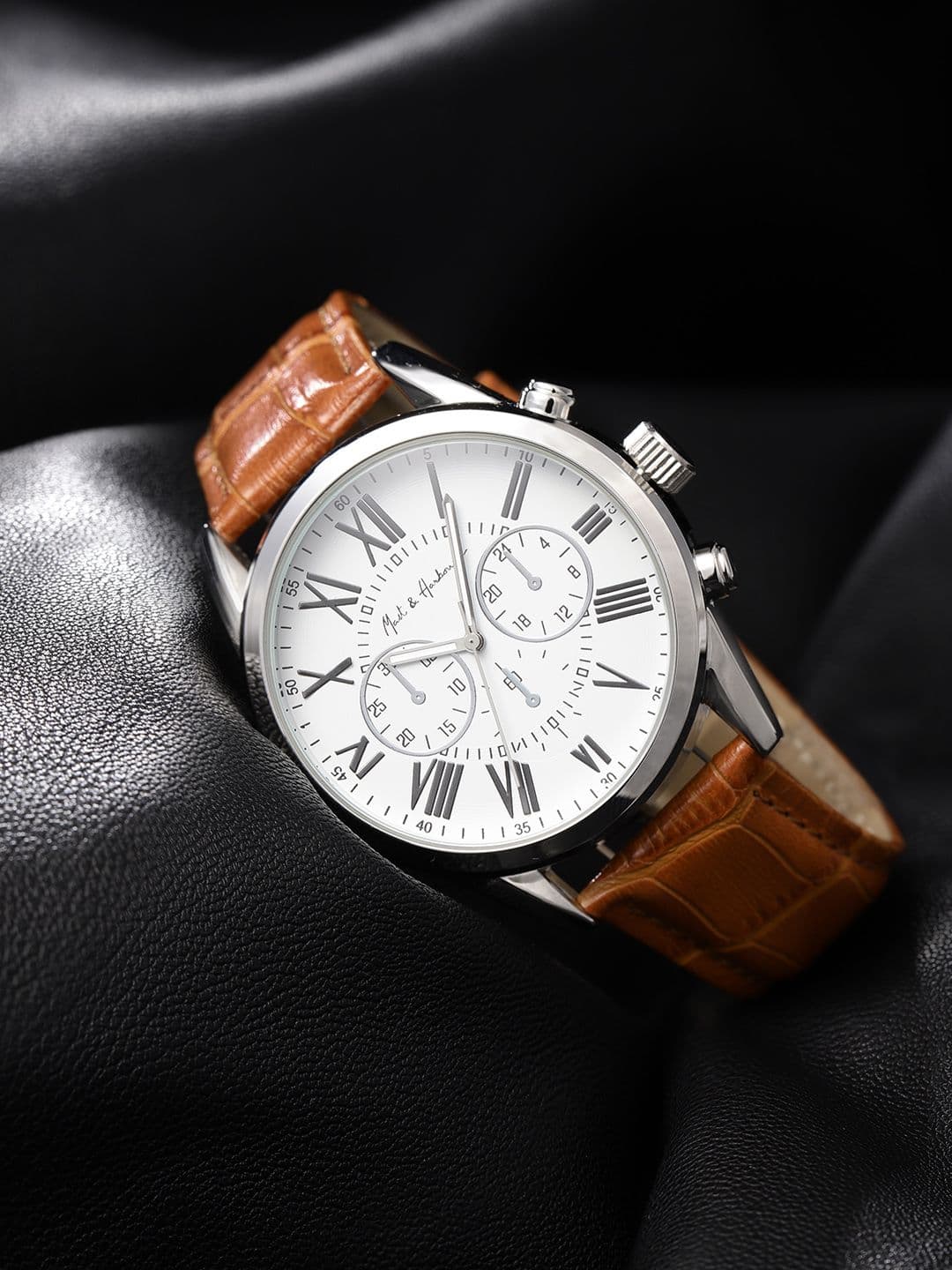 Mast & Harbour Unisex White Analogue Watch MFB-PN-LW3240A - view 1