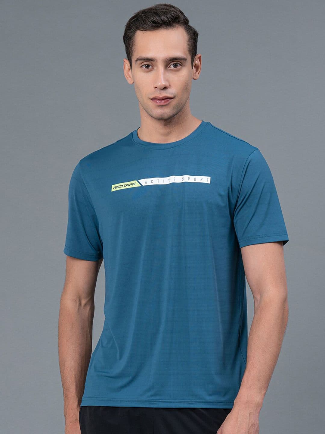 Red Tape Typography Printed Activewear T-shirt - view 1