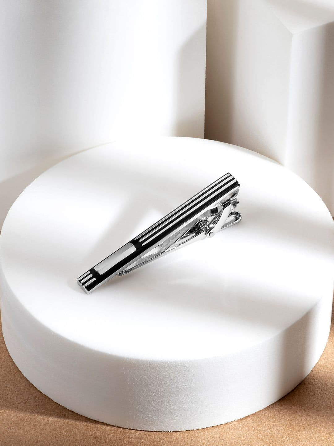 Peora Stainless Steel Ties and Cufflinks - view 1
