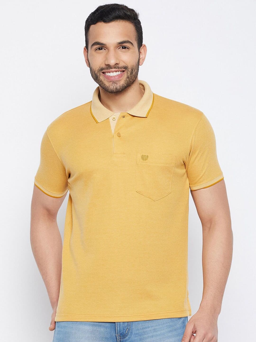 Duke Polo Collar Cotton T-shirt - view 1