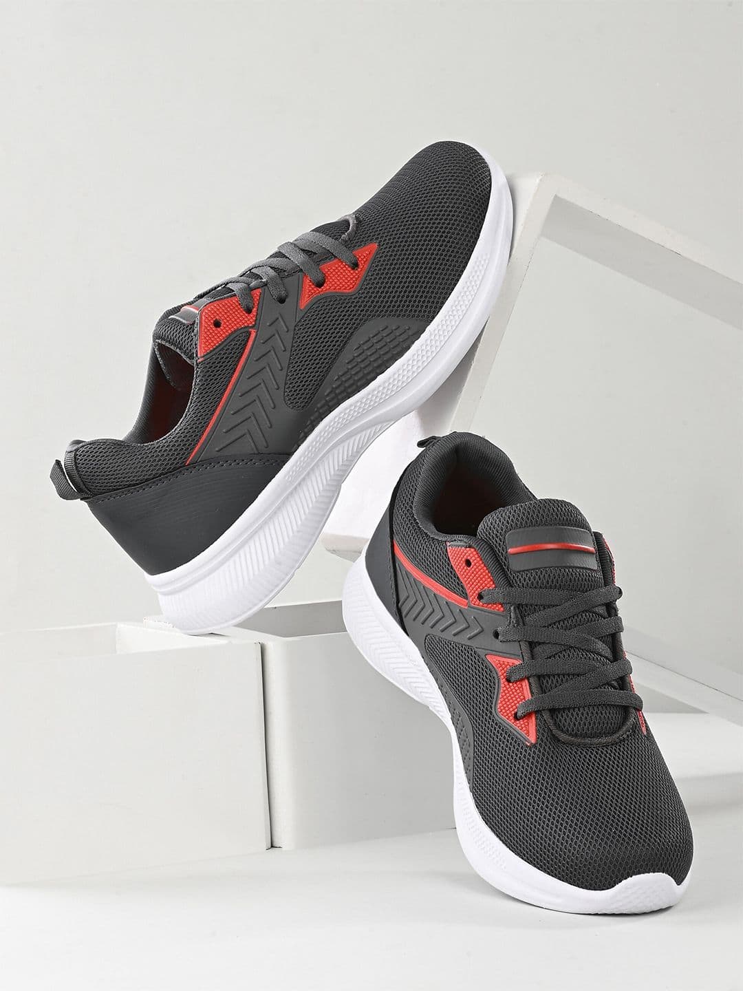 Roadster Men Mesh Air Max Technology Lace-Up Sports Shoes - view 1