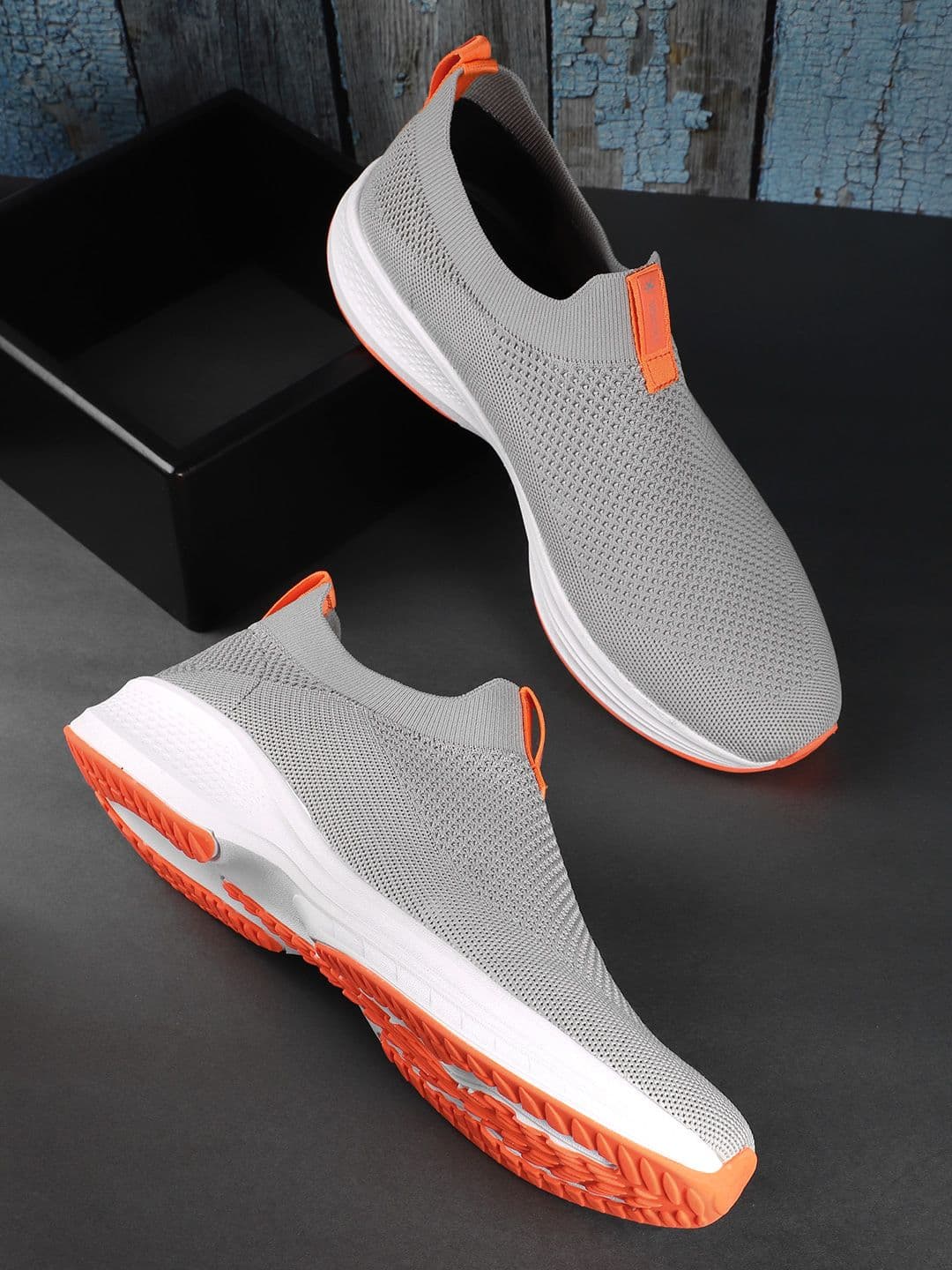 WROGN Men Woven Design Running Shoes - view 1