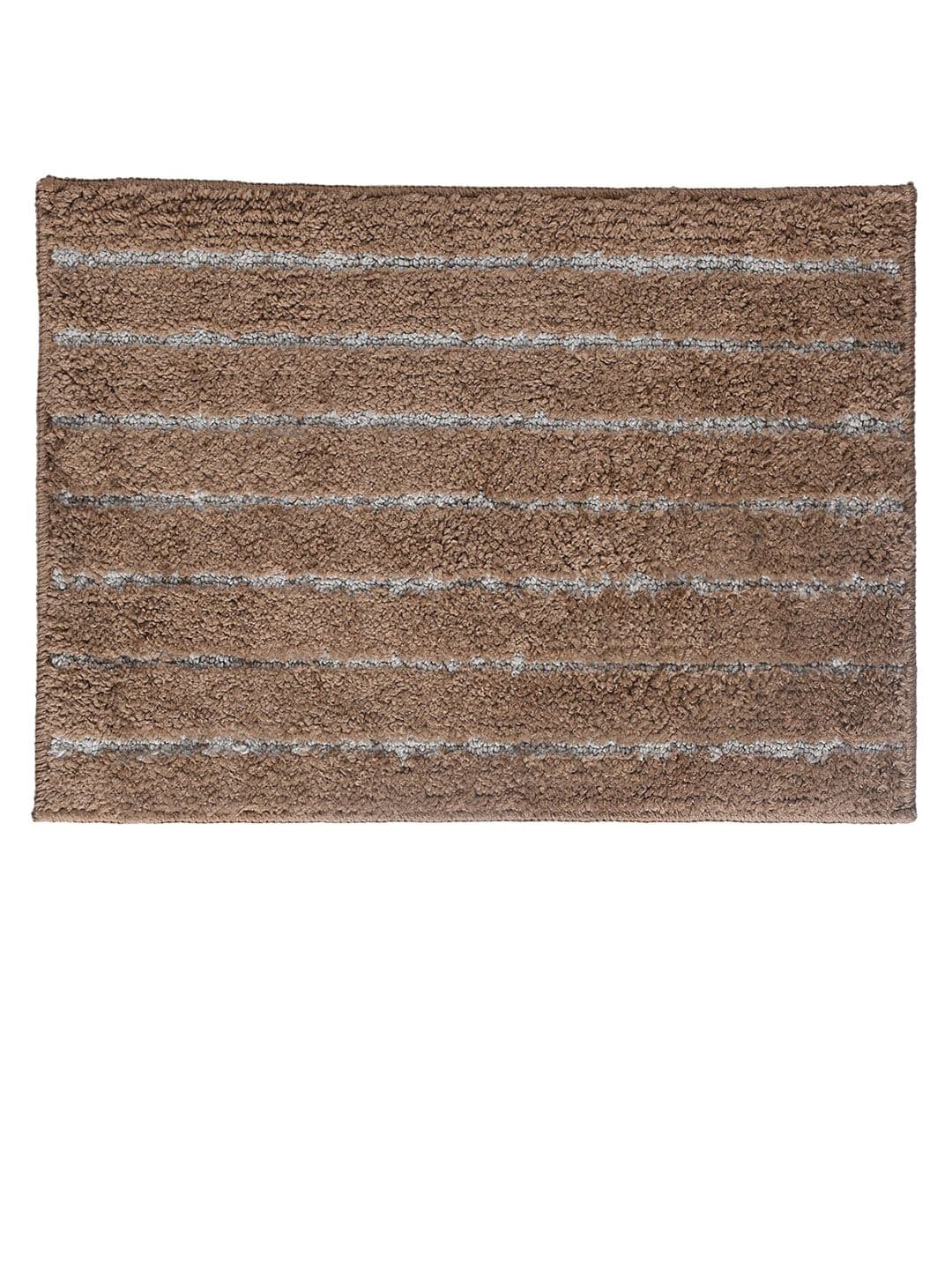 Saral Home Champs Brown Antiskid & Washable Bath-Door Mat - view 1
