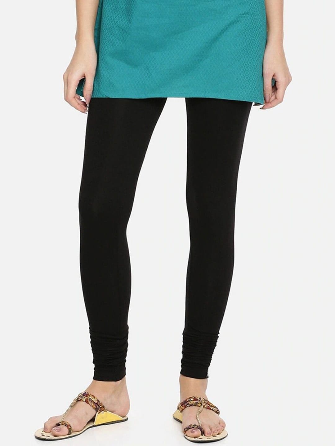 TWIN BIRDS Women High-Rise Churidar-Length Leggings - view 1