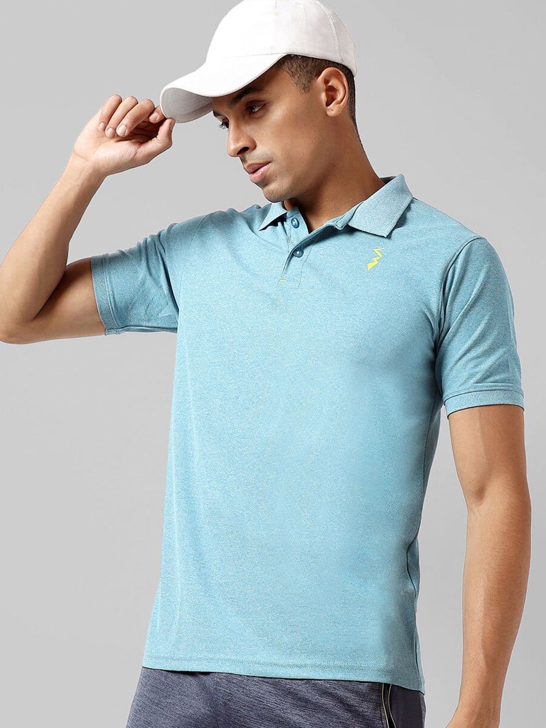 CAHOOT Short Sleeve Polo Collar Activewear T-shirt - view 1