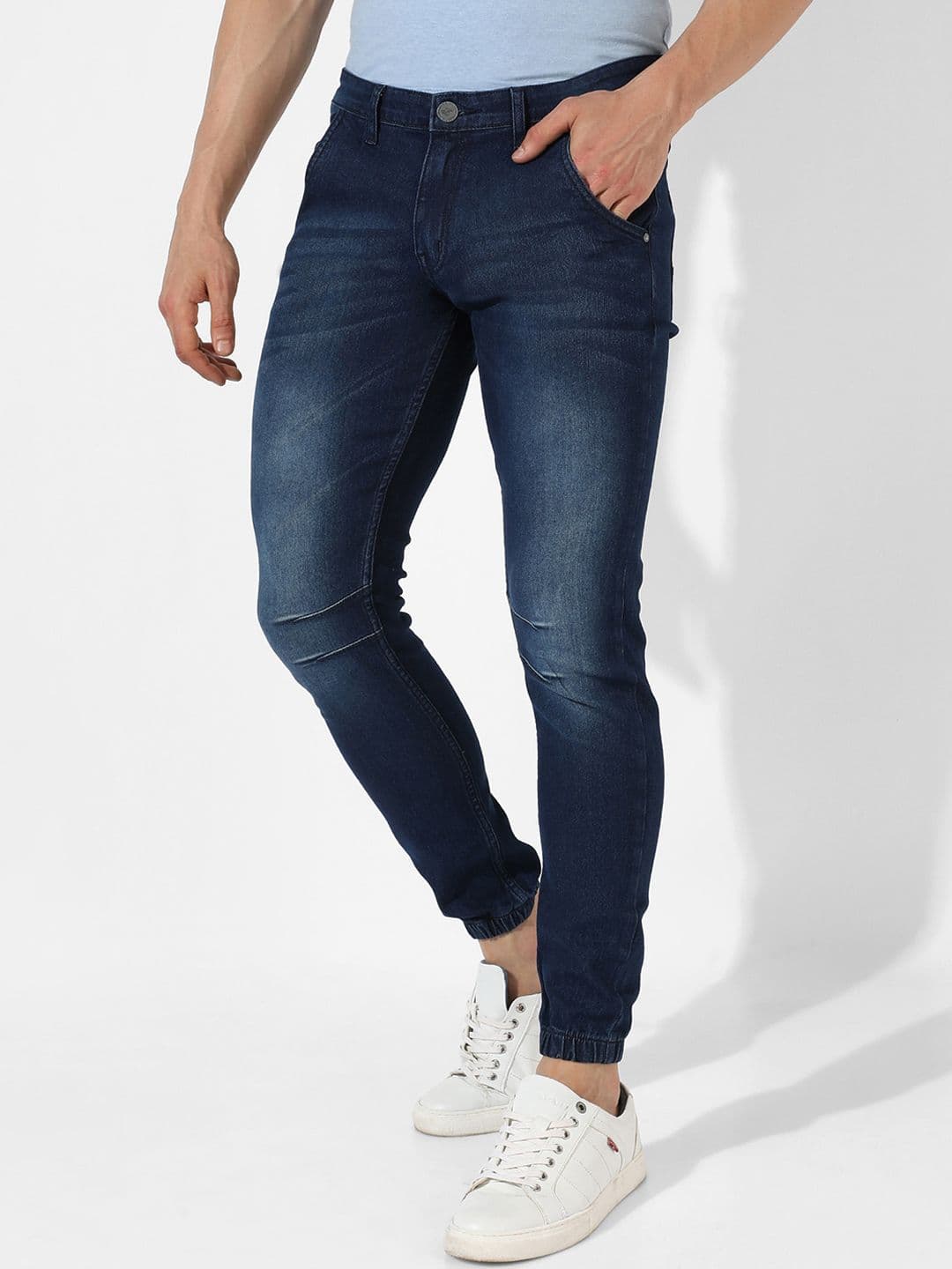 CAHOOT Men Smart Light Fade Stretchable Cotton Joggers - view 1