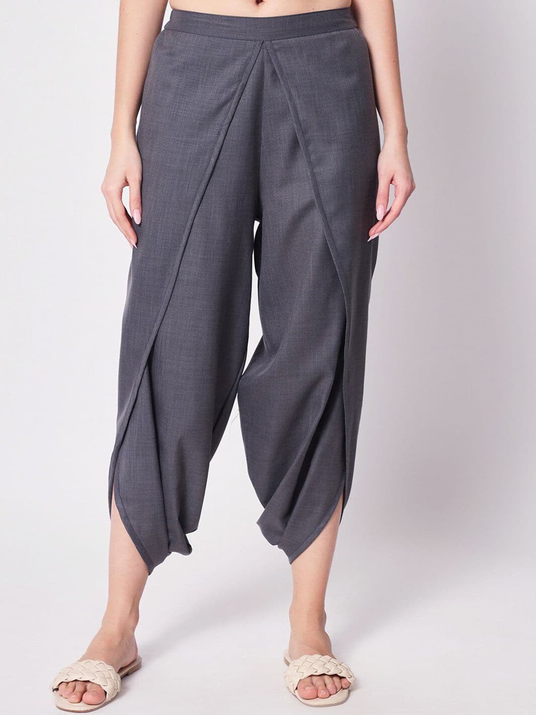 9rasa Women Cotton Dhoti Pants - view 1