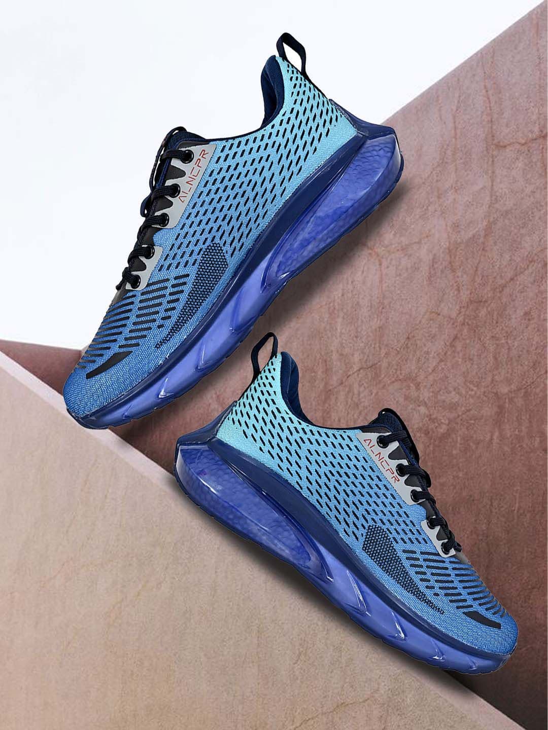 Allen Cooper Men Mesh Running Non-Marking Shoes - view 1