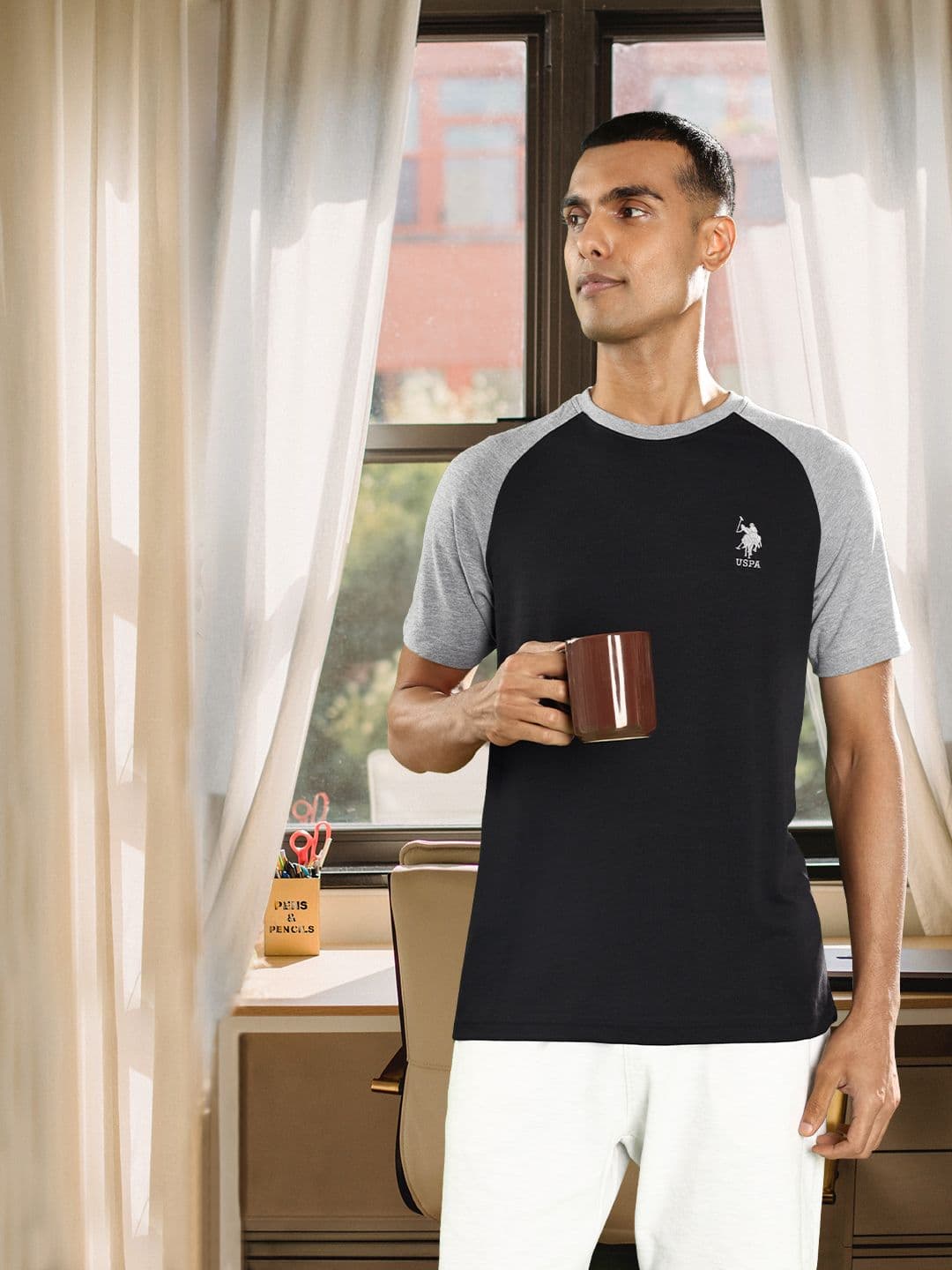 U.S. Polo Assn. Color Blocked Lounge T-shirts - view 1