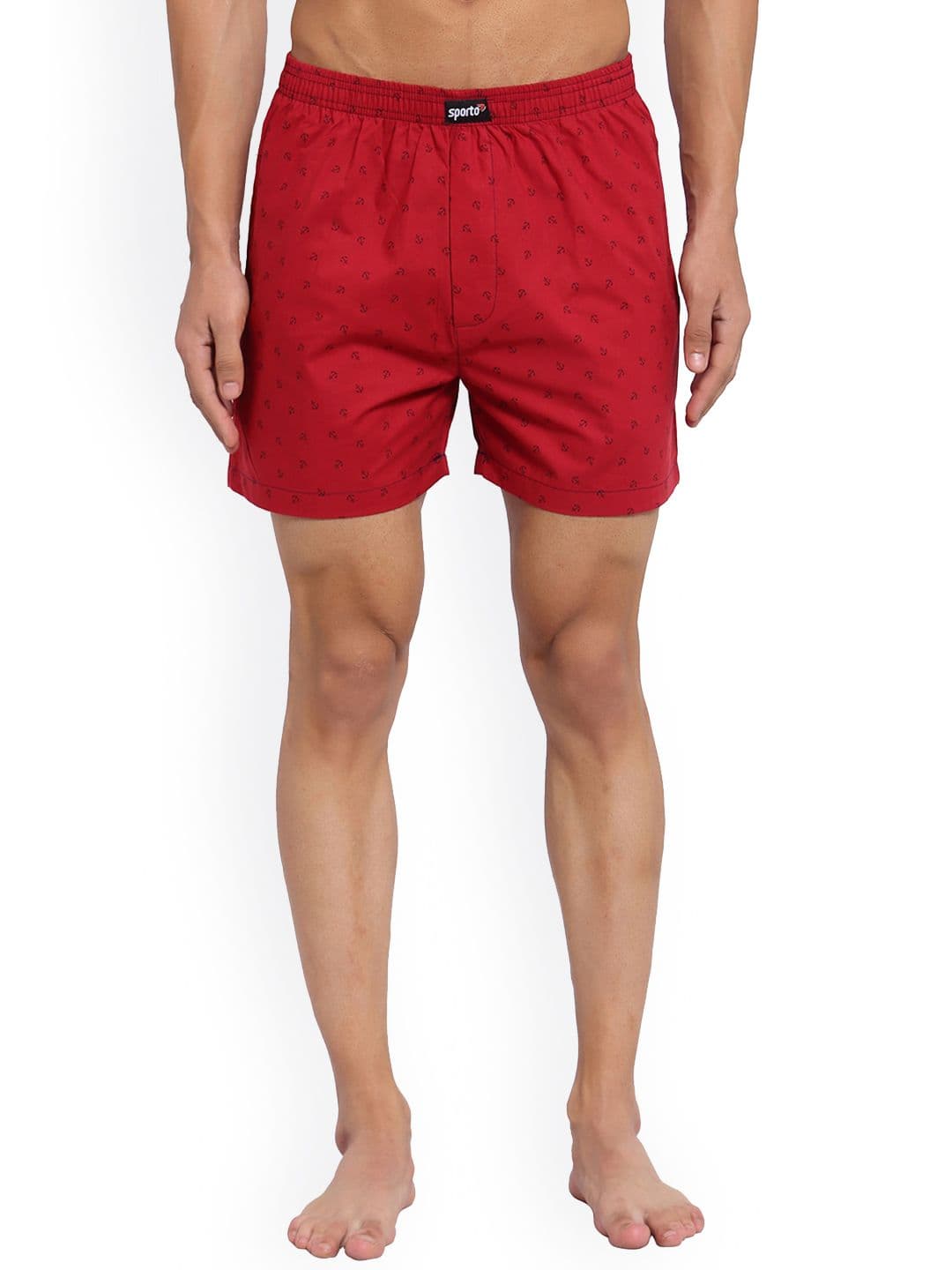 SPORTO Men Printed Mid-Rise Shorts - view 1