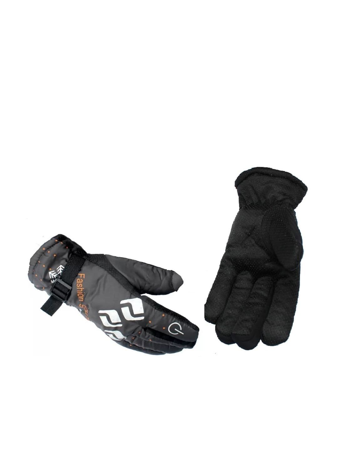 Alexvyan Men Protective Snow & Wind Proof Fur-Inside Thermal Riding Winter Soft Gloves - view 1