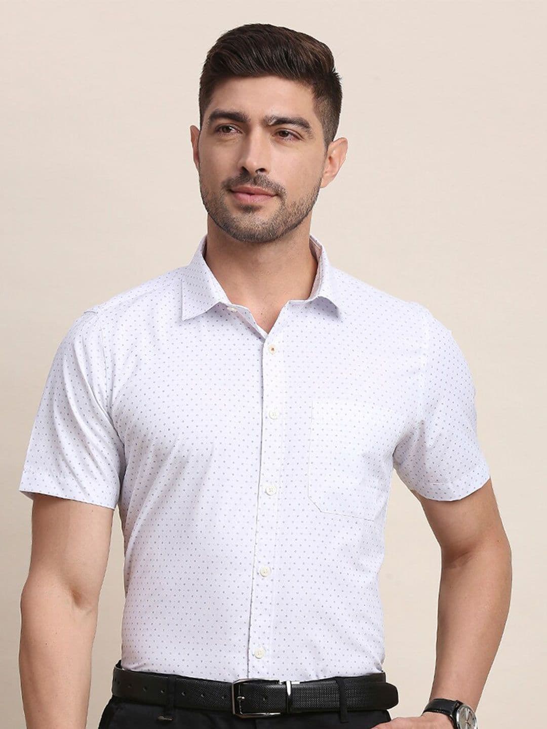 INVICTUS Original Slim Fit Micro Ditsy Printed Formal Shirt - view 1