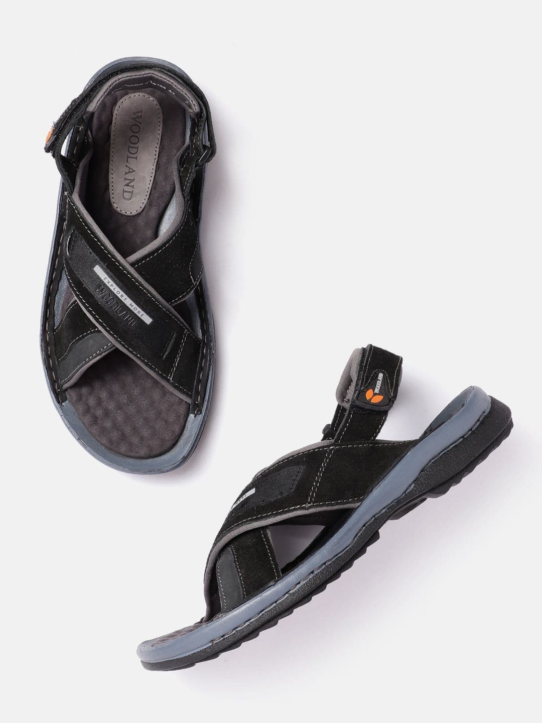 Woodland Men Suede Comfort Sandals - view 1