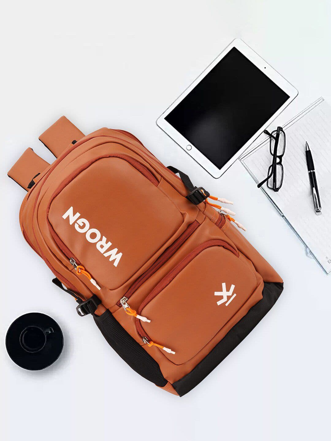 WROGN X fwd Printed Water Resistance Backpack With Rain Cover 35 L - view 1