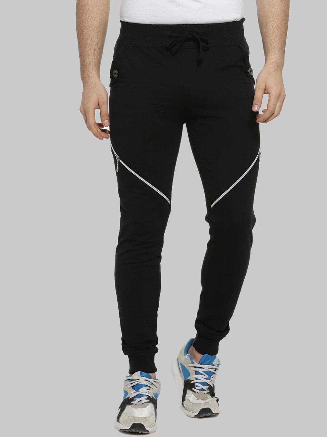 CAHOOT Men Black Regular Fit Cotton Joggers - view 1