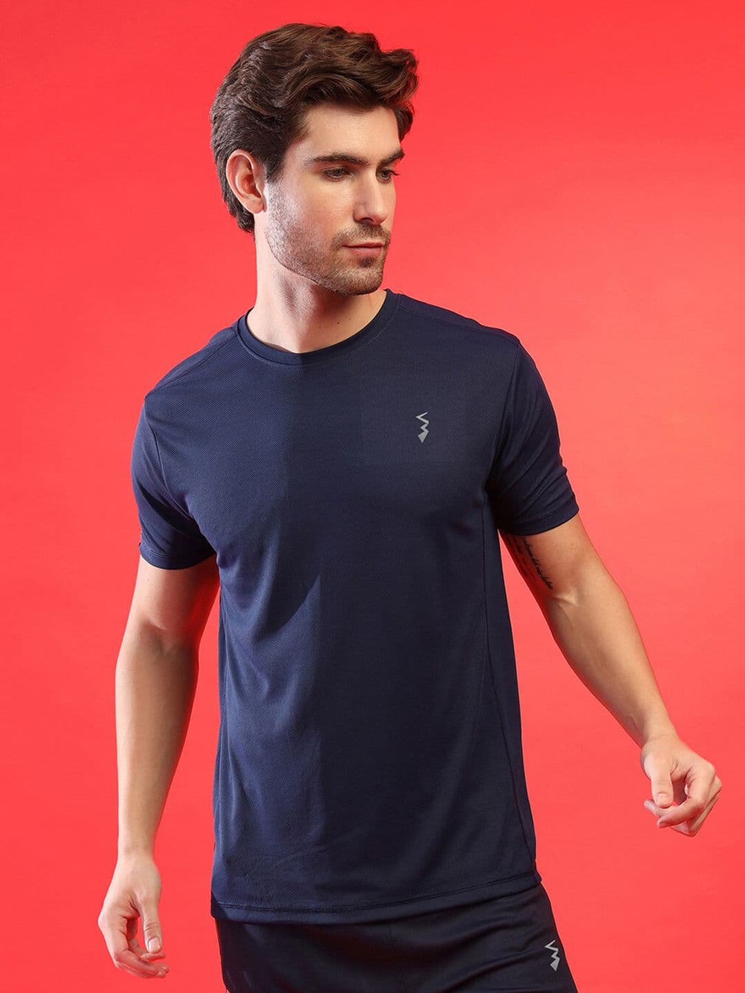 CAHOOT Round Neck Dry Fit Running Sports T-shirt - view 1