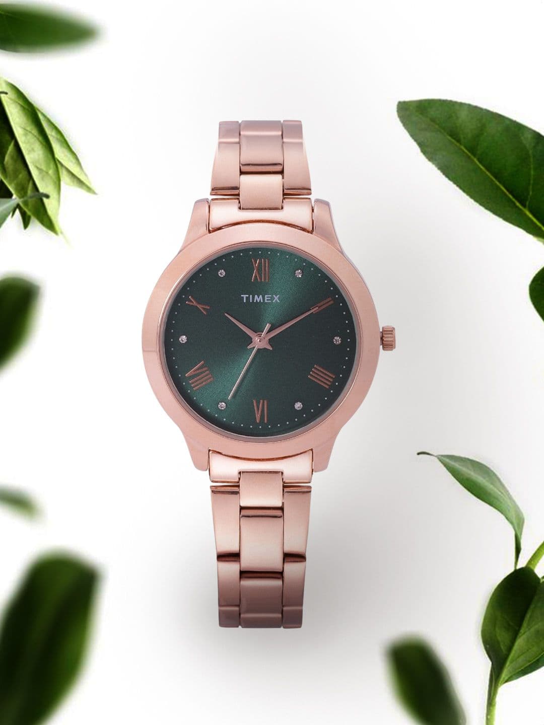 Timex Women Stainless Steel Bracelet Style Straps Analogue Watch TWEL99SMU10 - view 1