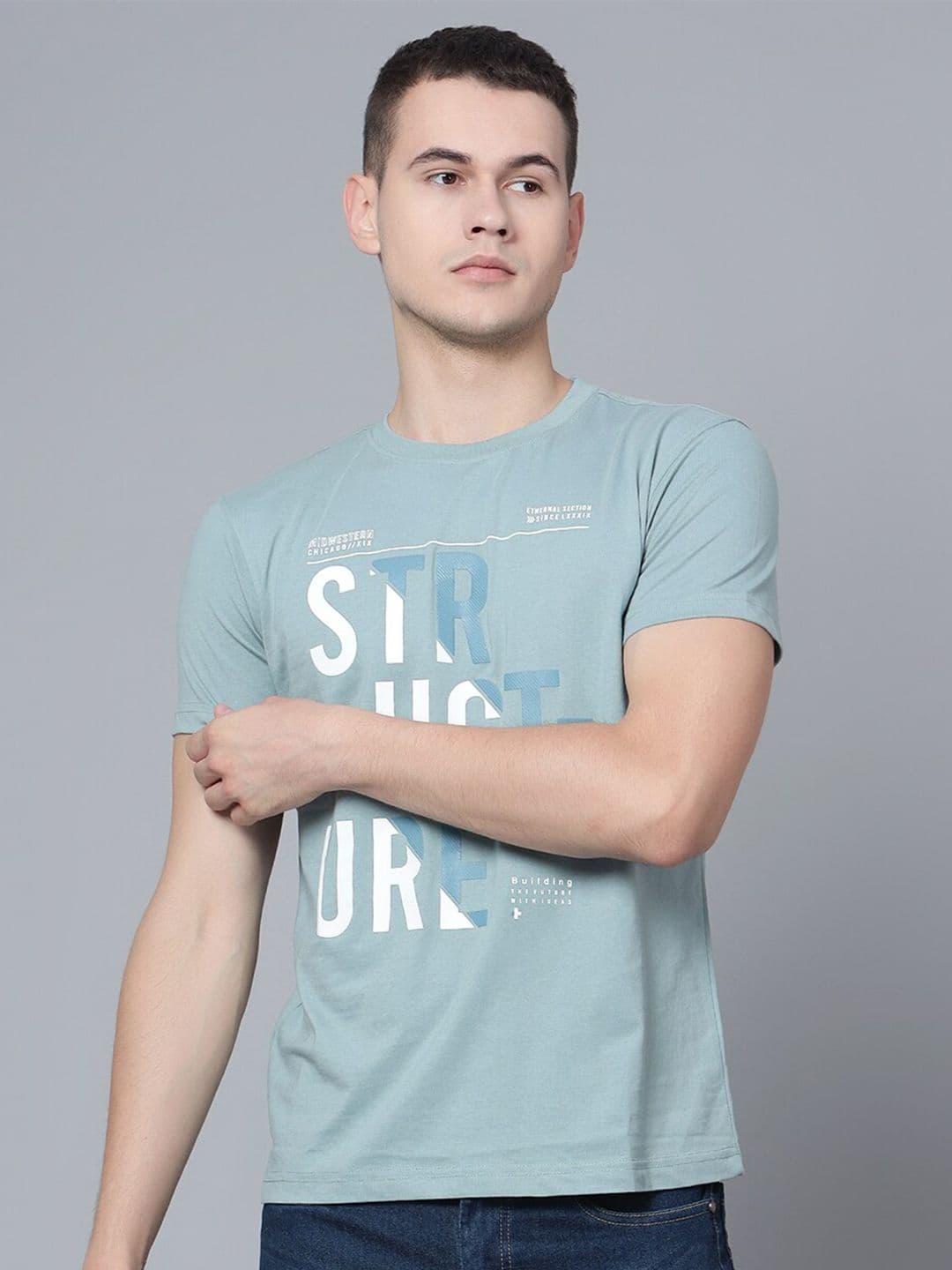 Cantabil Typography Printed T-shirt - view 1