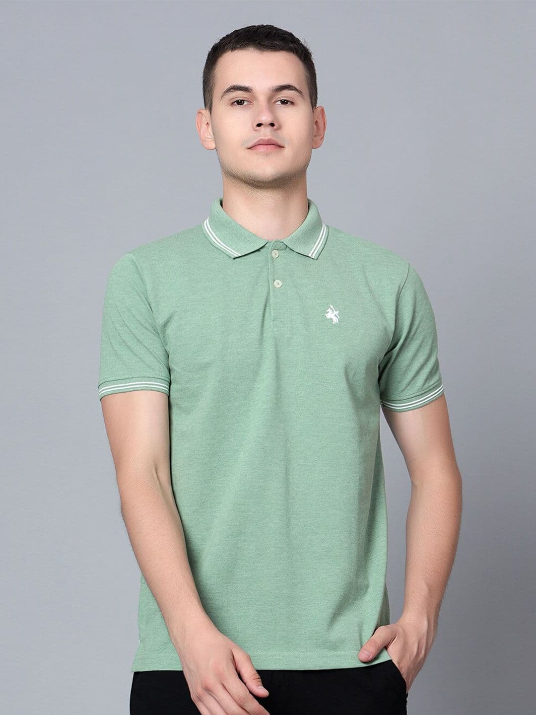 Cantabil Polo Collar Short Sleeves T-shirt - view 1