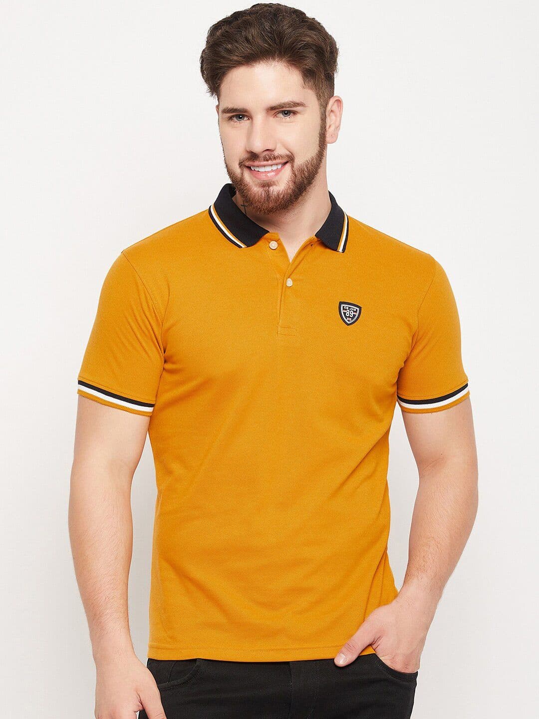 Cantabil Polo Collar Regular Sleeves T-shirt - view 1