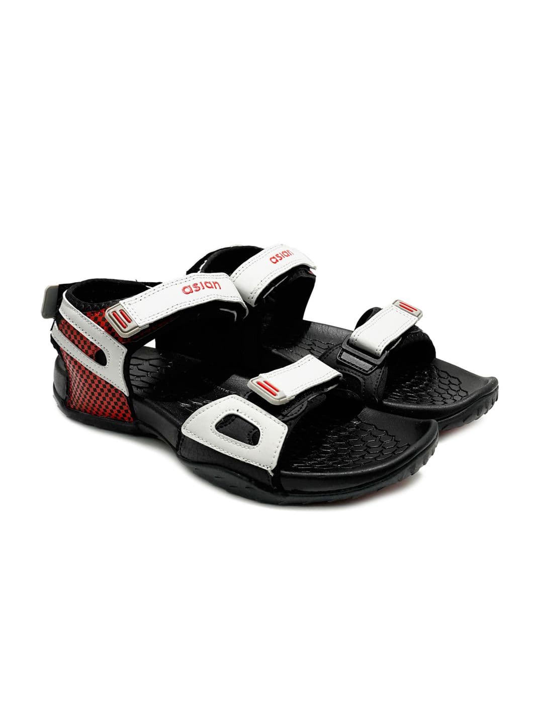 ASIAN Men Vintage-07 Textured Sports Sandals - view 1