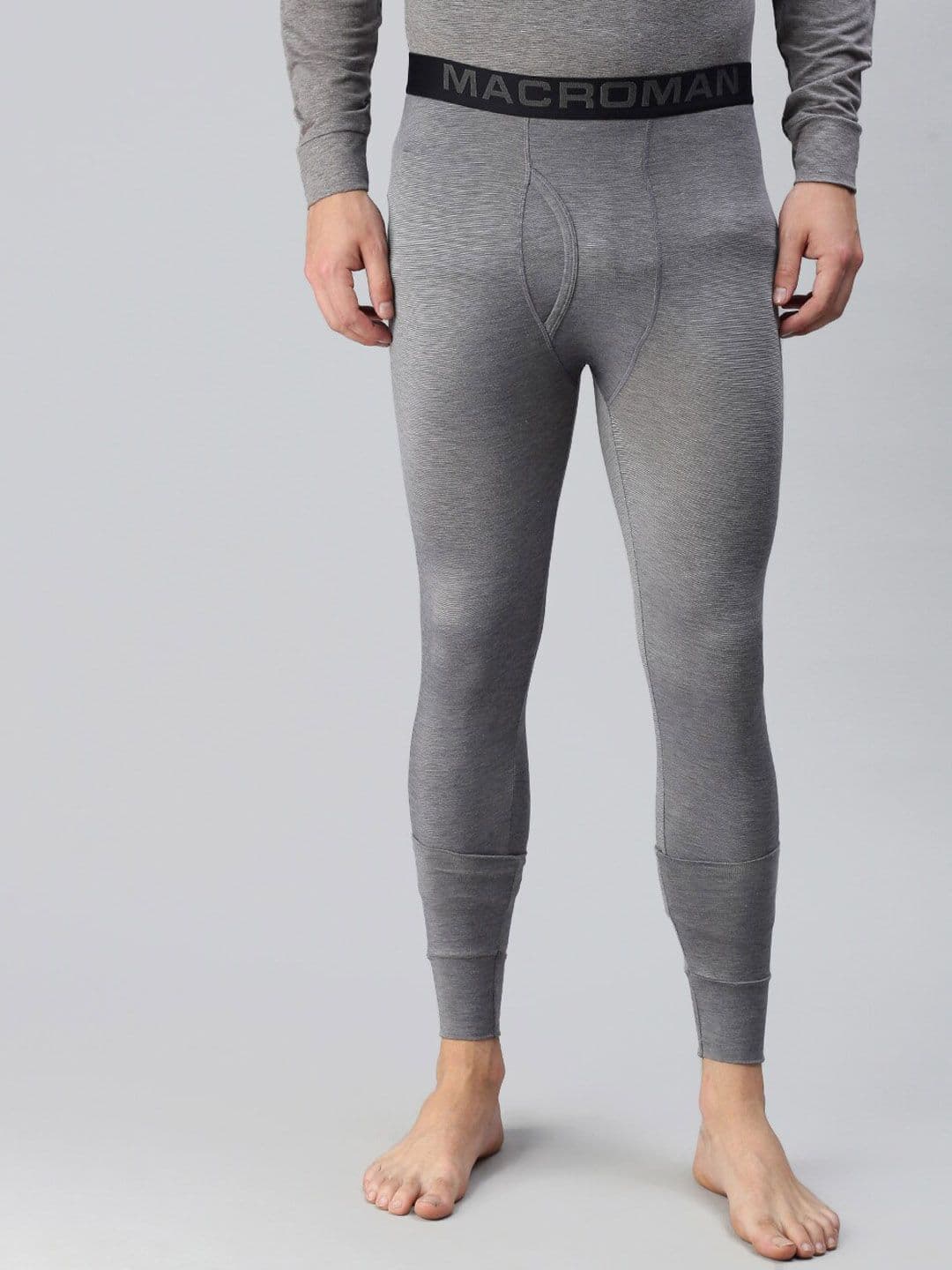 Macroman M-Series Men Mid-Rise Moisture Wicking Thermal Bottoms - view 1