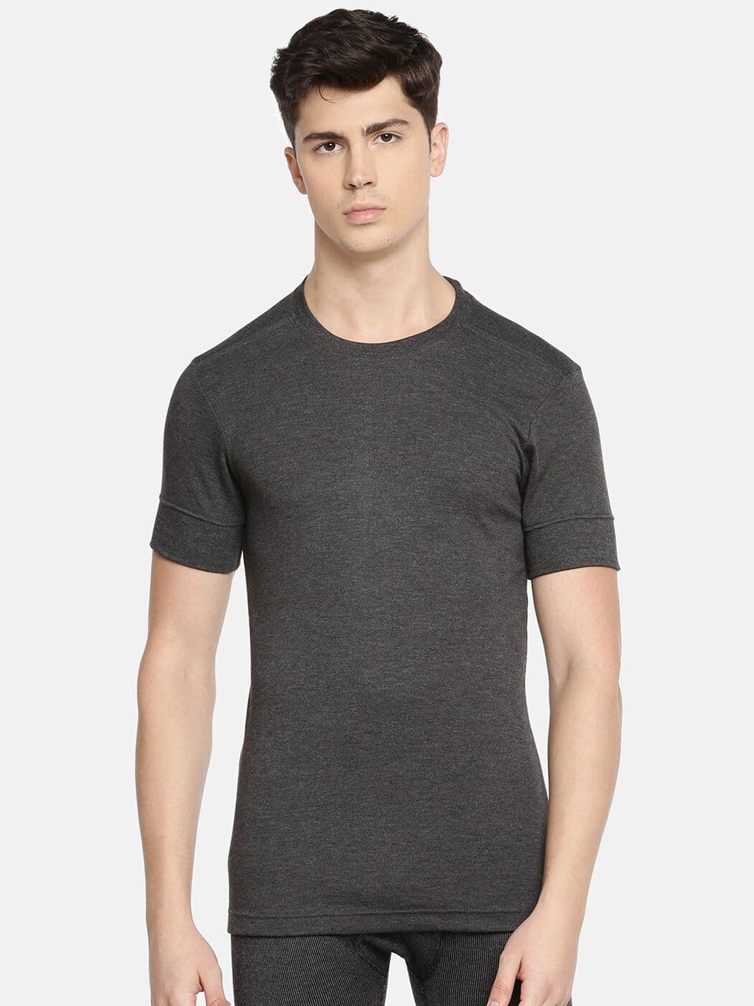 Macroman M-Series Men Hotmax Half Sleeves Ultra Soft Thermal Tops - view 1