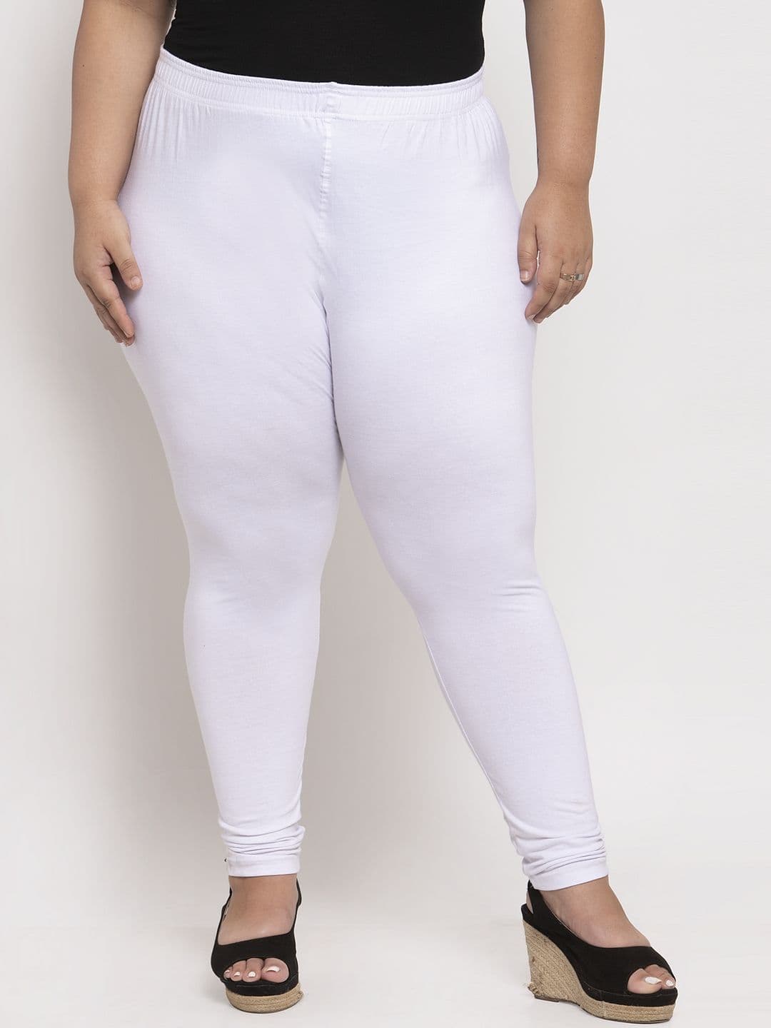 TAG 7 PLUS Women Plus Size Churidar-Length Leggings - view 1