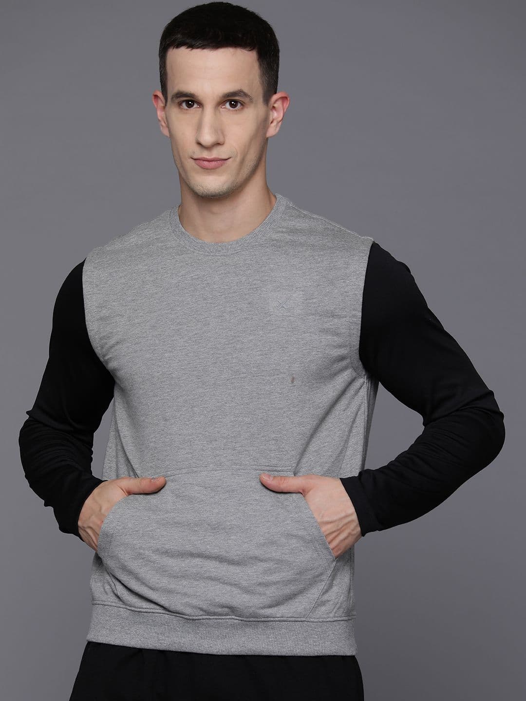 HRX by Hrithik Roshan Rapid-Dry Sleeveless Lifestyle Sweatshirt - view 1