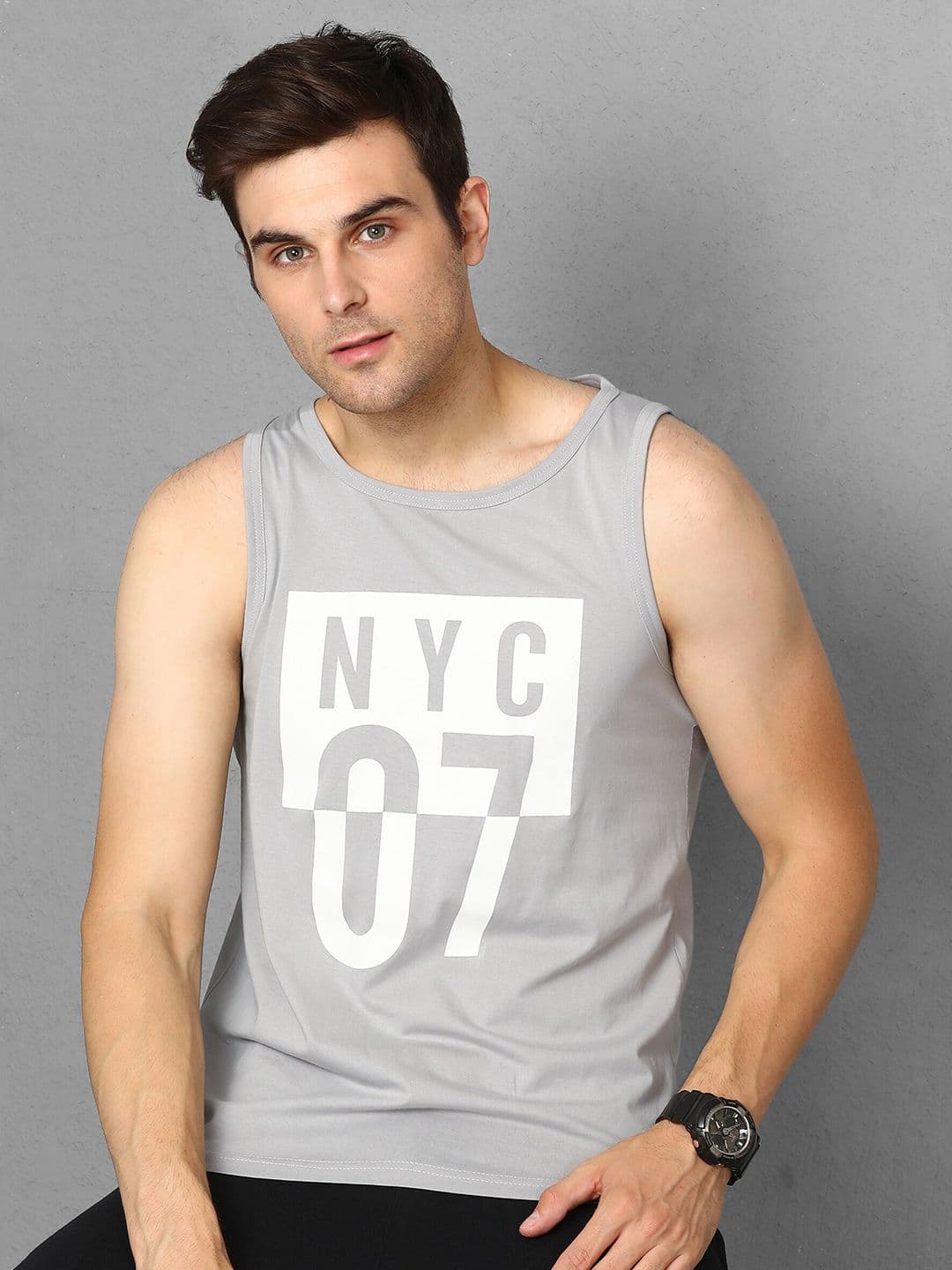 Metronaut Typography Printed Pure Cotton T-shirt - view 1