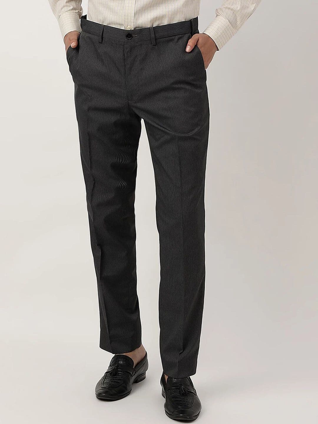 Marks & Spencer Crease Resistant With Active Waist Slim Fit Trousers - view 1