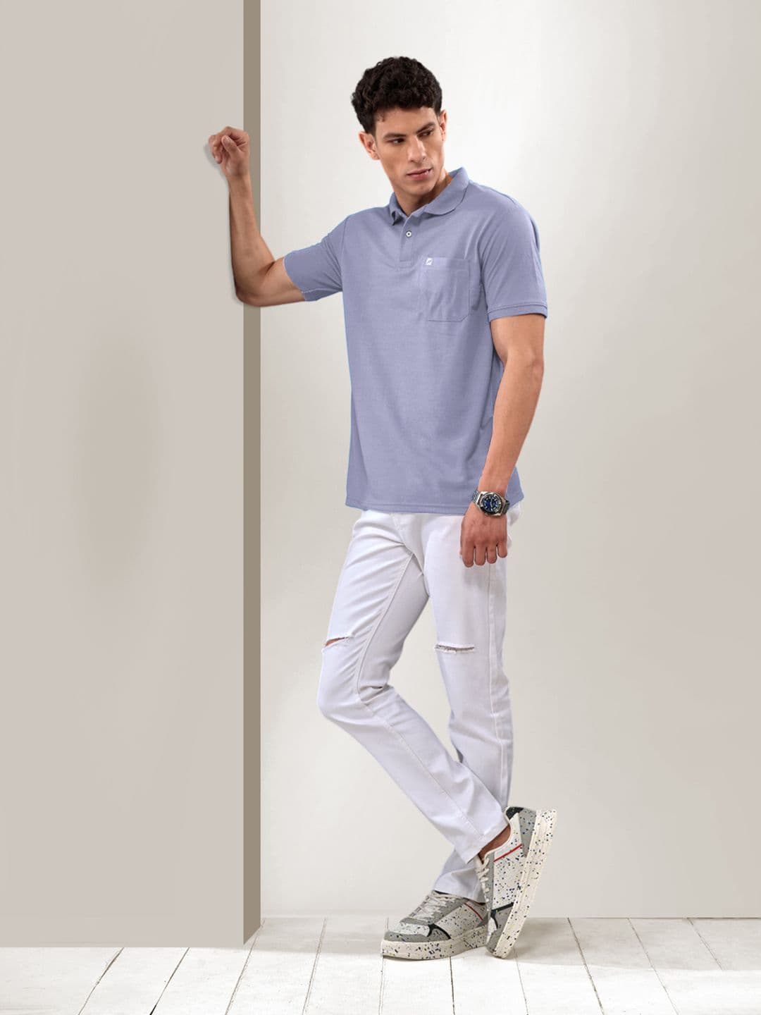 LUX NITRO Half Sleeve Anti Odour Polo T-shirt - view 1