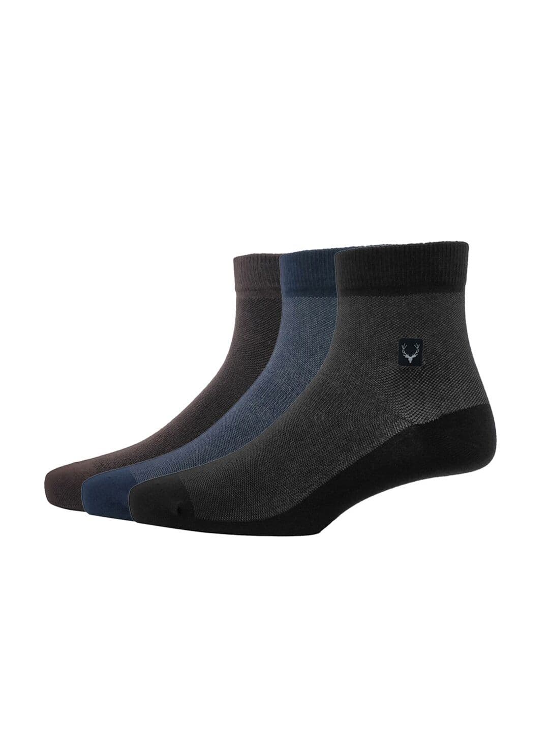 Allen Solly Men Pack Of 3 Ankle Length Socks - view 1