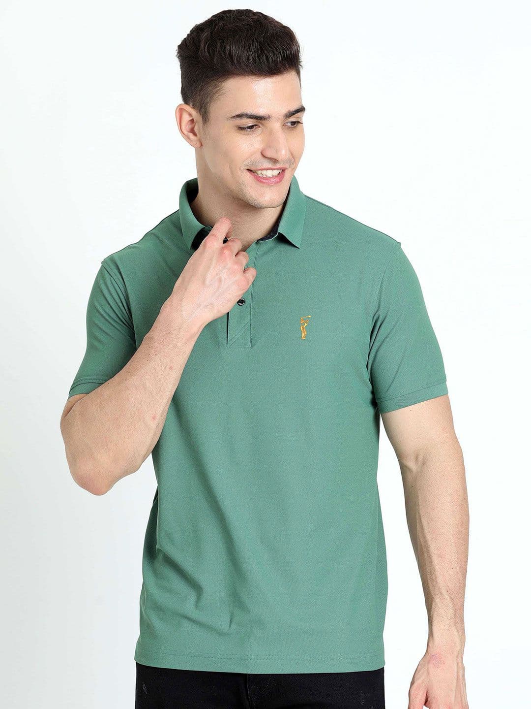STELLERS Men Regular Fit Polo Collar T-shirt - view 1