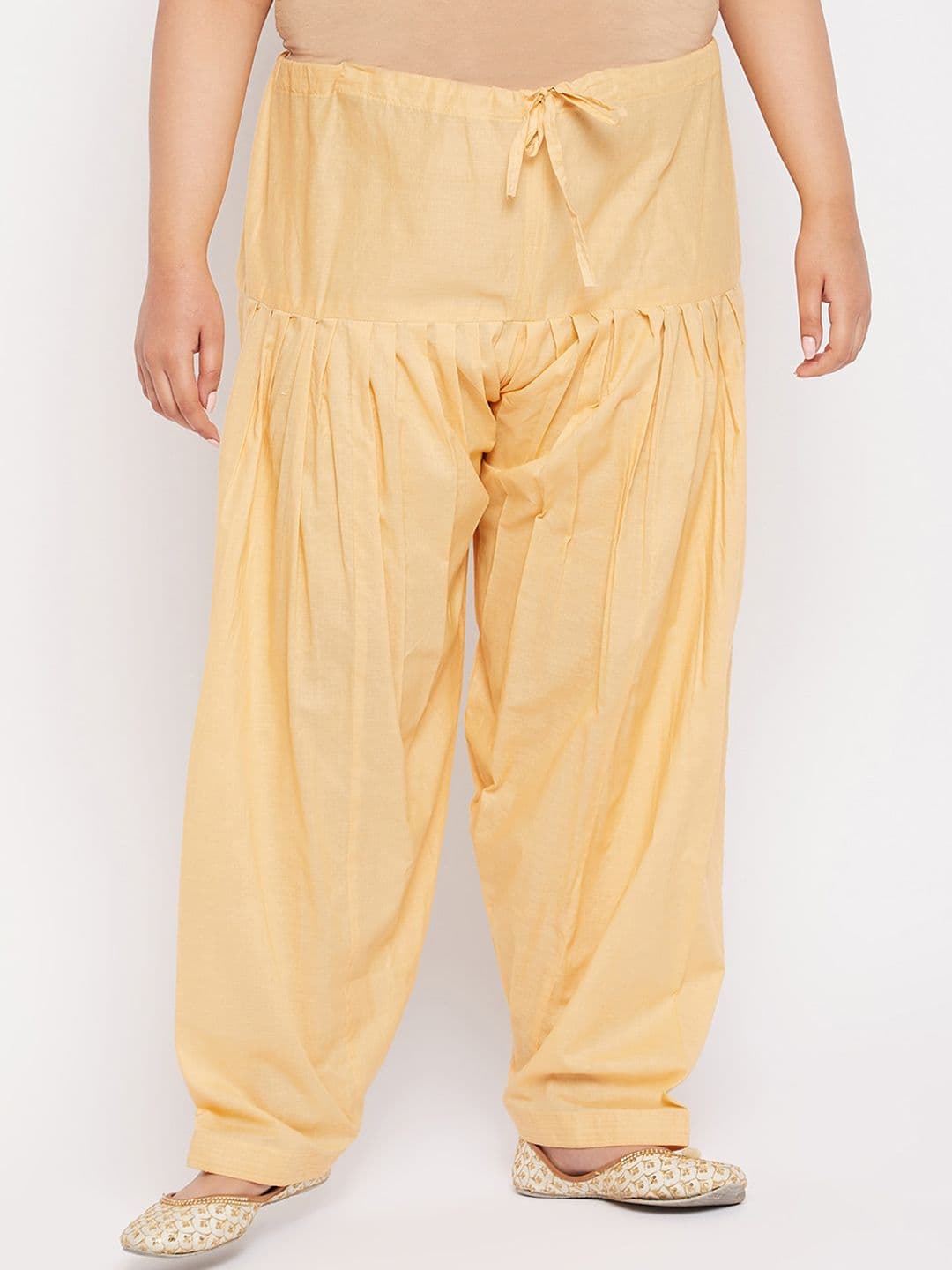 CLORA CREATION PLUS Size Cotton Patiala Salwar - view 1
