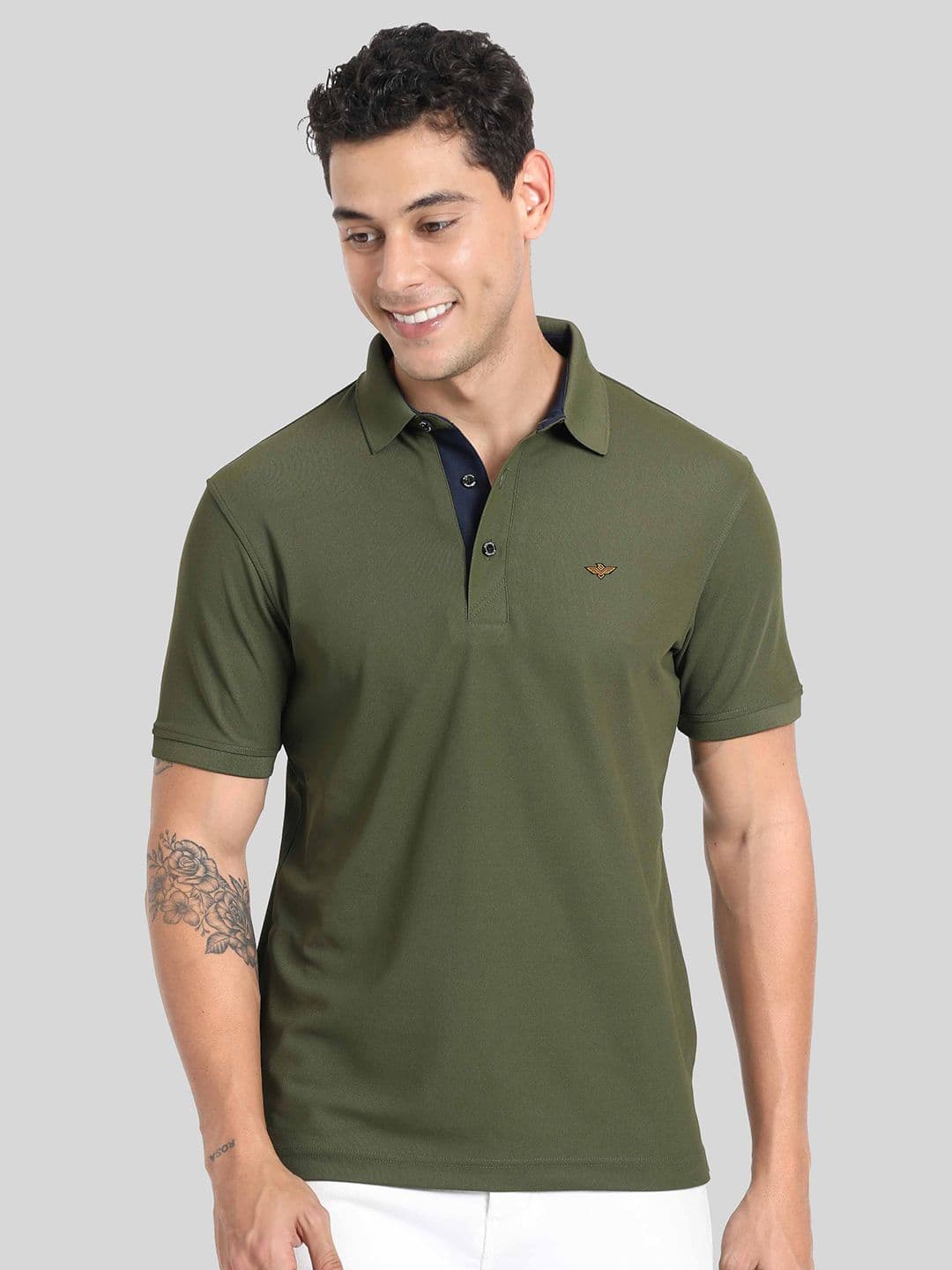 STELLERS Men Regular Fit Polo Collar T-shirt - view 1