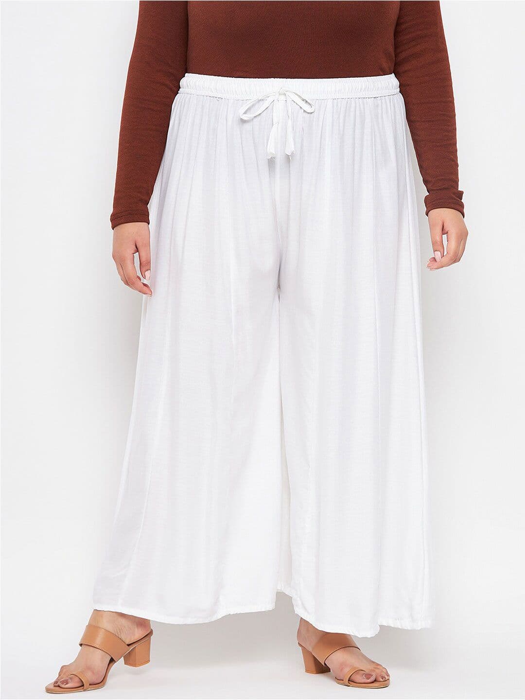 CLORA CREATION PLUS Women Flared Palazzos - view 1