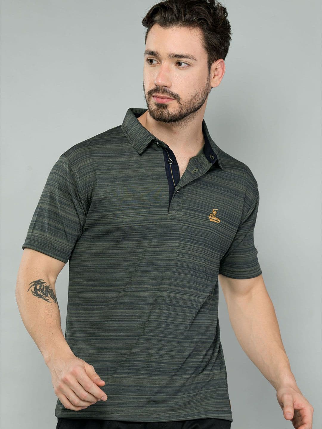 STELLERS Men Regular Fit Polo Collar Tshirt - view 1