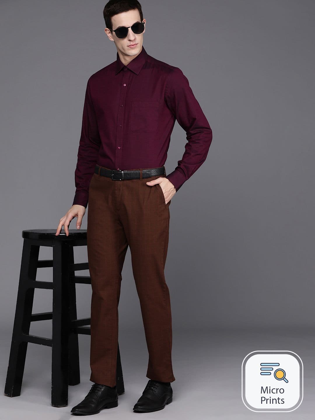 Raymond Pure Cotton Slim Fit Formal Shirt - view 1