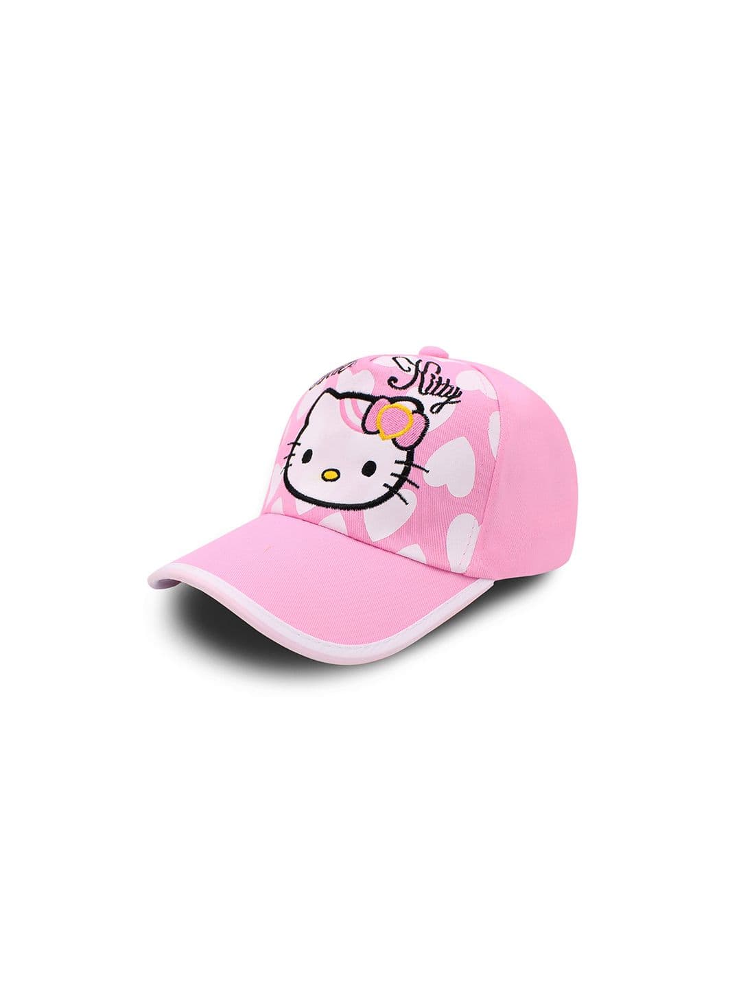 JENNA Kids Hello Kitty Embroidered Cotton Baseball Cap - view 1