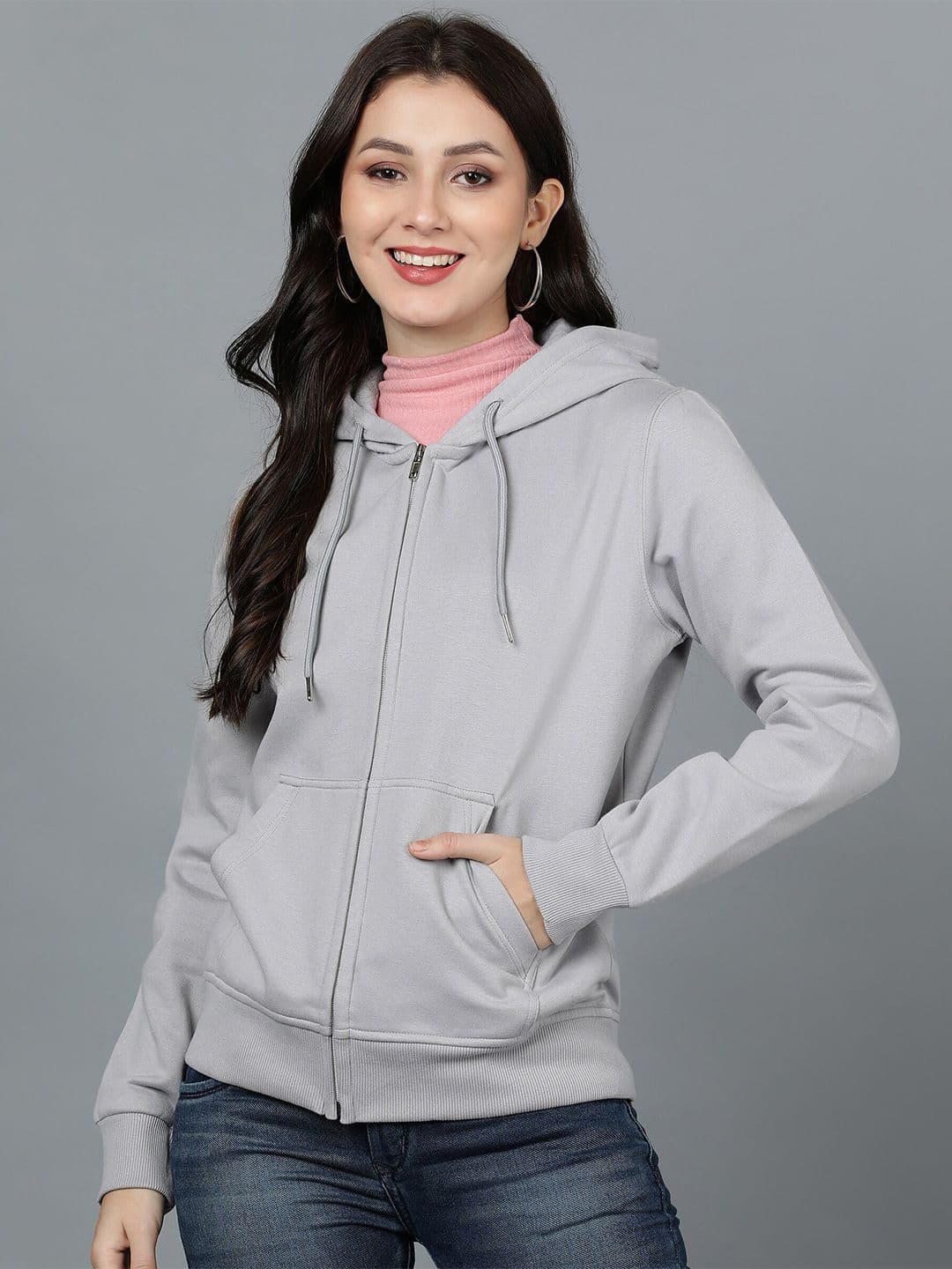 Alan Jones Front-Open Hooded Sweatshirt - view 1