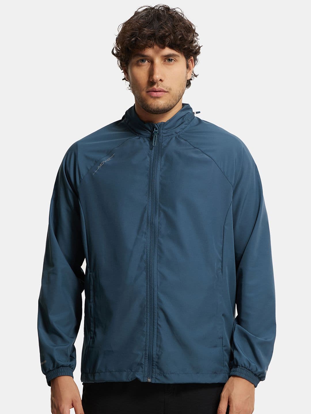 Jockey Microfiber Active Wear Water Resistant Convertible Hoodie Jacket - MV40 - view 1