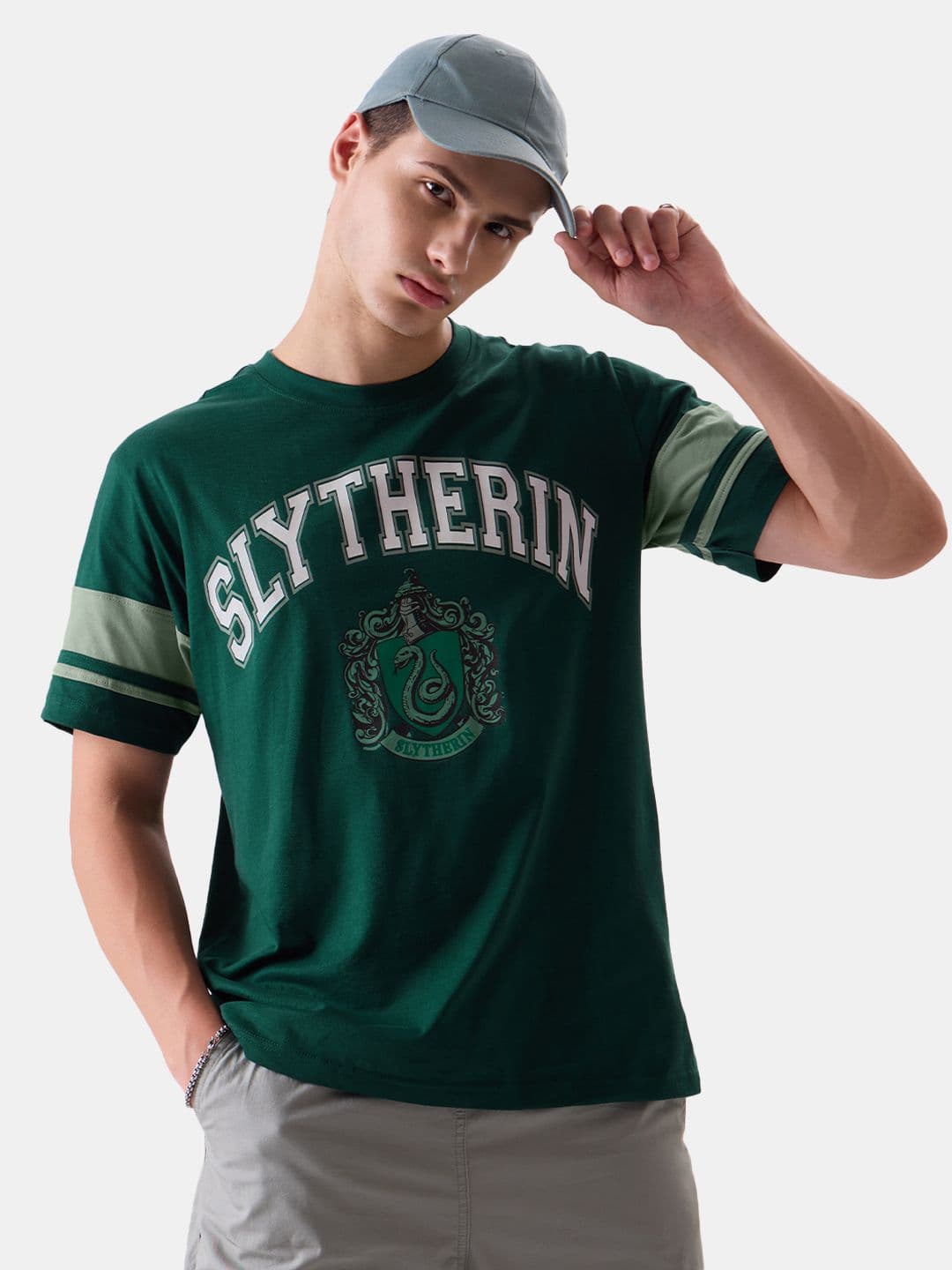 The Souled Store Men Harry Potter Green Tshirts - view 1