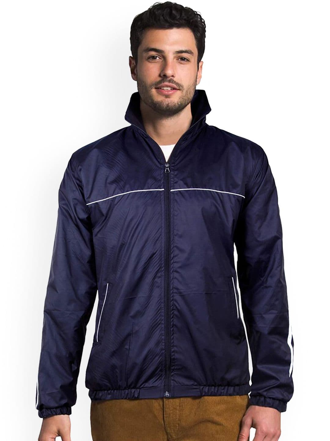 THE CLOWNFISH Mock Collar Sporty Jacket - view 1