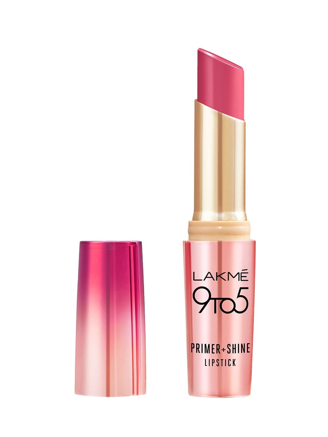Lakme 9to5 Primer + Shine Lipstick Built-In Primer For Instant Shine 3.6g - Pink Dream - view 1