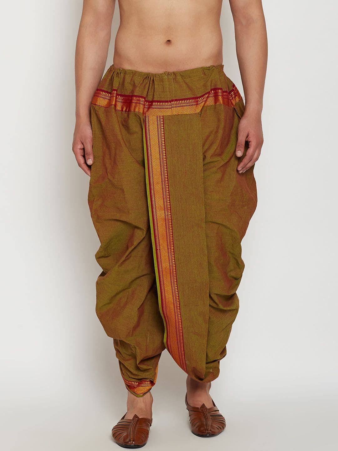 SOJANYA Green Dhoti Pants - view 1