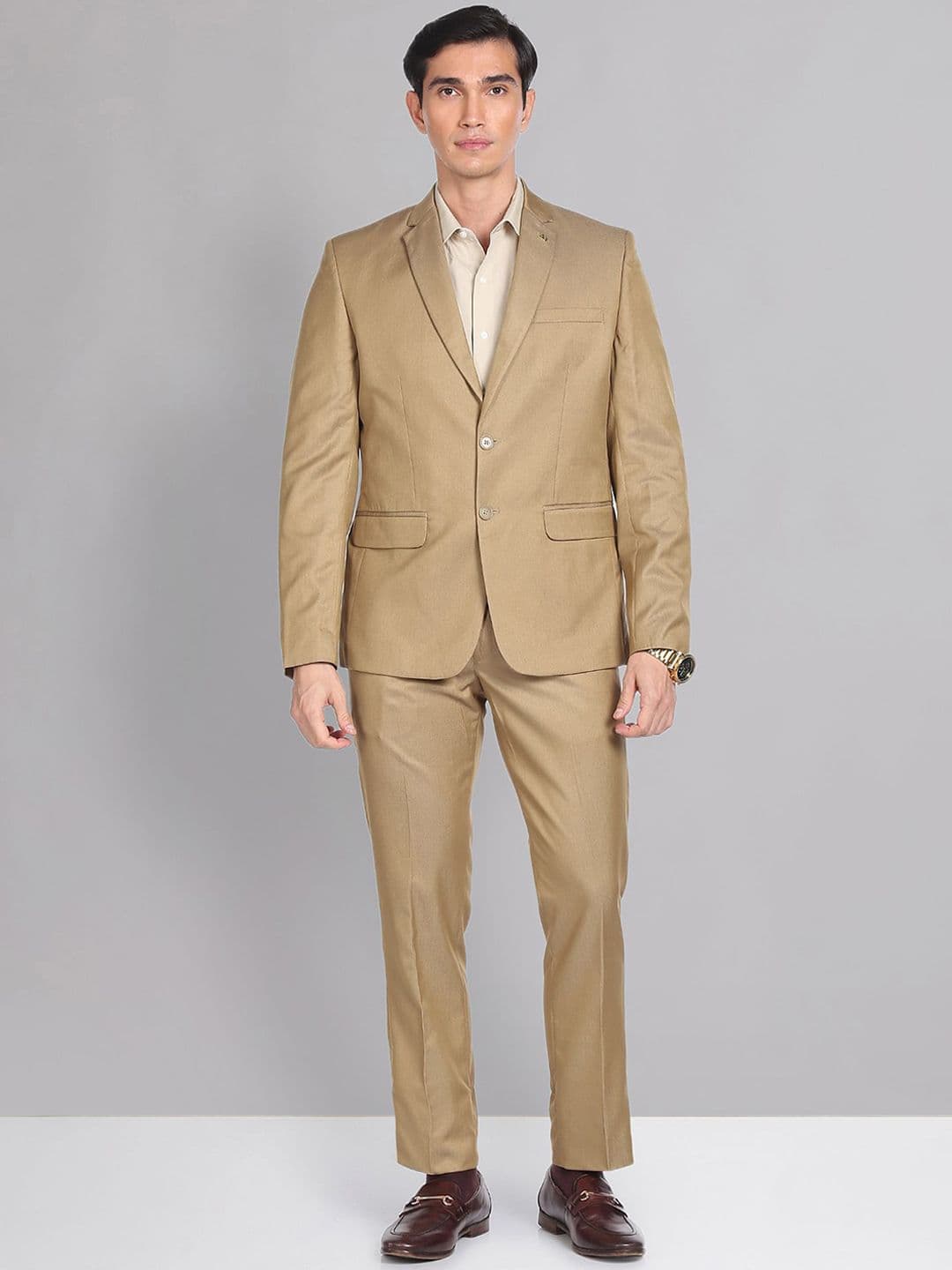 AD By Arvind Single-Breasted Two-Piece Formal Suit - view 1